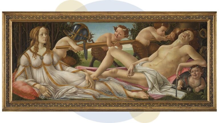 Botticelli’s Venus and Mars — the first postcoital painting in western art