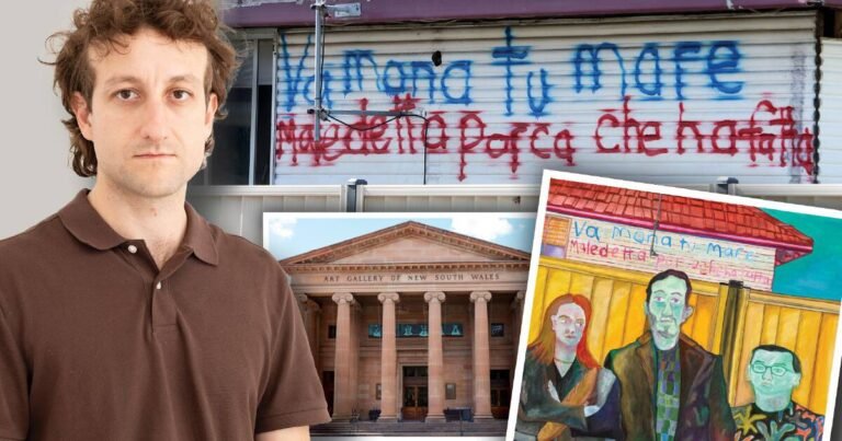 A crude taunt on a strange Fairy Meadow house to hang in Art Gallery of NSW | Illawarra Mercury