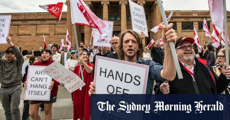 Job cuts trigger protests from staffers